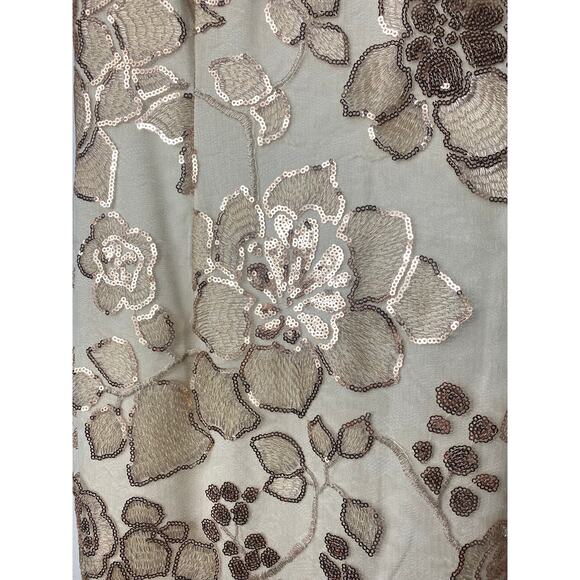 NWT ADRIANNA PAPELL DRESS 4 GOLD COCKTAIL PARTY FESTIVE HOLIDAYS - Picture 12 of 12